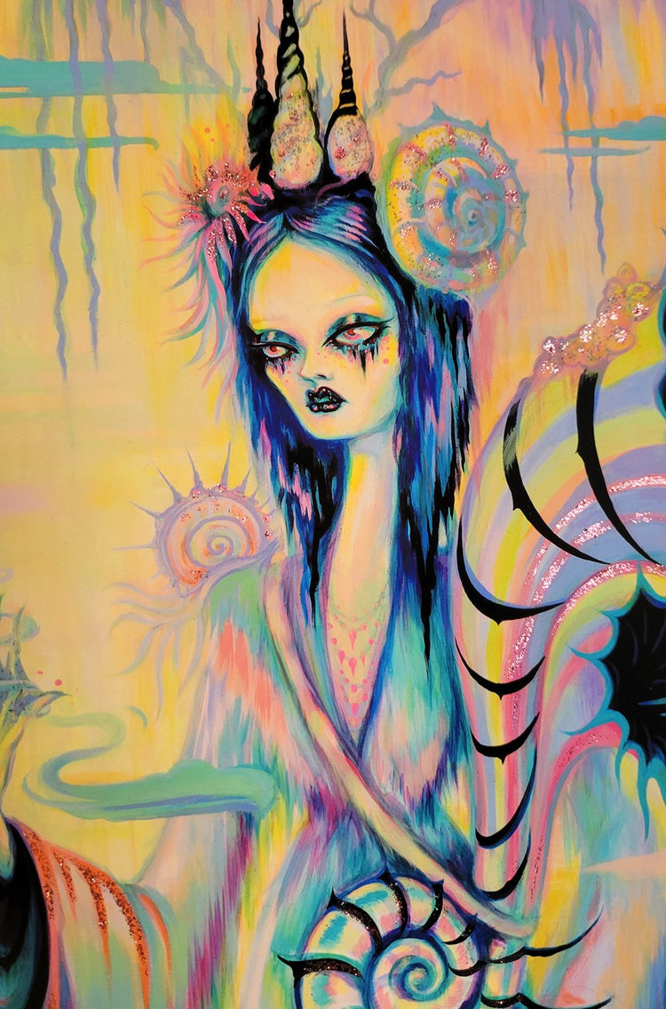 Camille Rose Garcia 'Obsidian Butterfly'