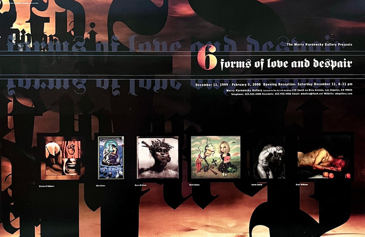 '6 Forms of Love and Despair' Show Poster