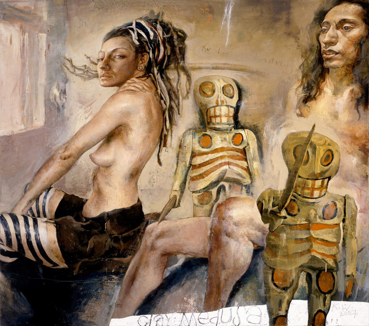 Kent Williams 'Clay Medusa'