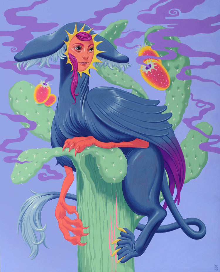 Allison Bamcat: "Okypete Acrylic"
