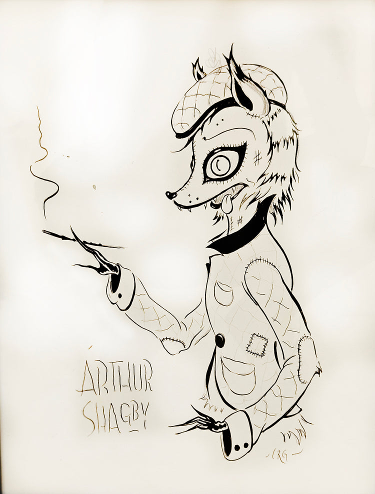 Camille Rose Garcia 'Arthur Shagby Study'