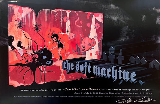 Camille Rose Garcia 'The Soft Machine' Show Poster