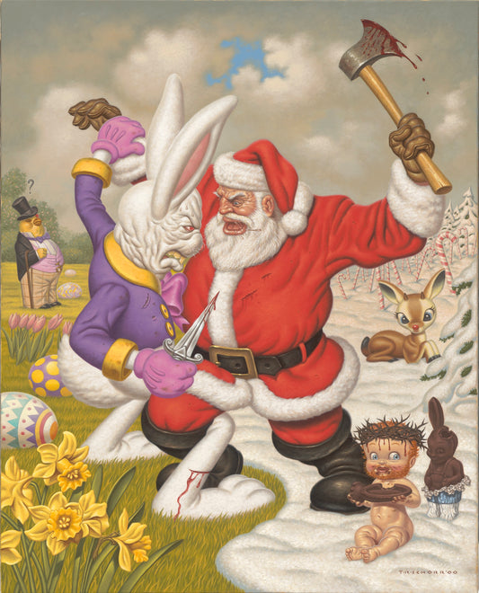 Todd Schorr 'Clash of Holidays'