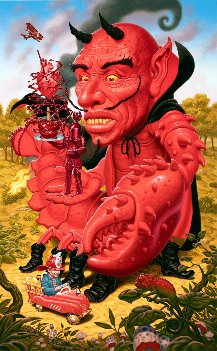 Todd Schorr 'The Scent of Smoke, Shellfish and Polystyrene'