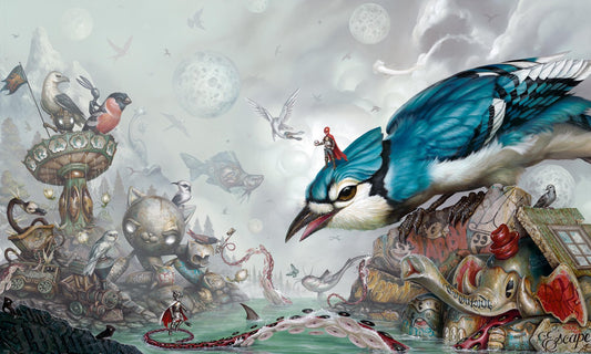 Greg 'CRAOLA' Simkins 'The Middle' Paper Edition Print