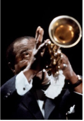 Henri Dauman 'Louis Armstrong, 1958'