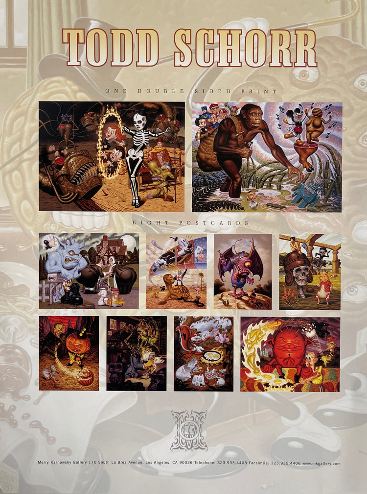 Todd Schorr 'Postcards from Dreamland' Postcard Set