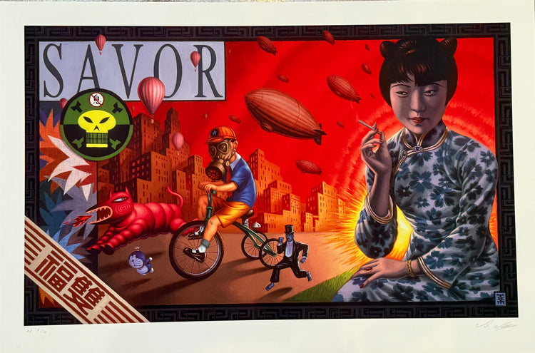 Alex Gross 'Savor'