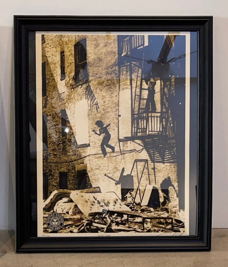 HOLIDAY EVENT - Shepard Fairey with Marth Cooper 'Leap Of Faith'