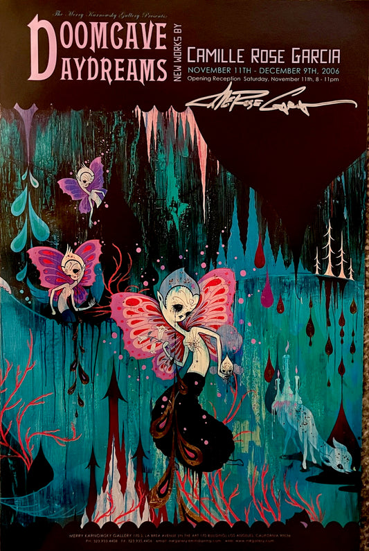 Camille Rose Garcia "Doomcave Daydreams" Show Poster (Signed)