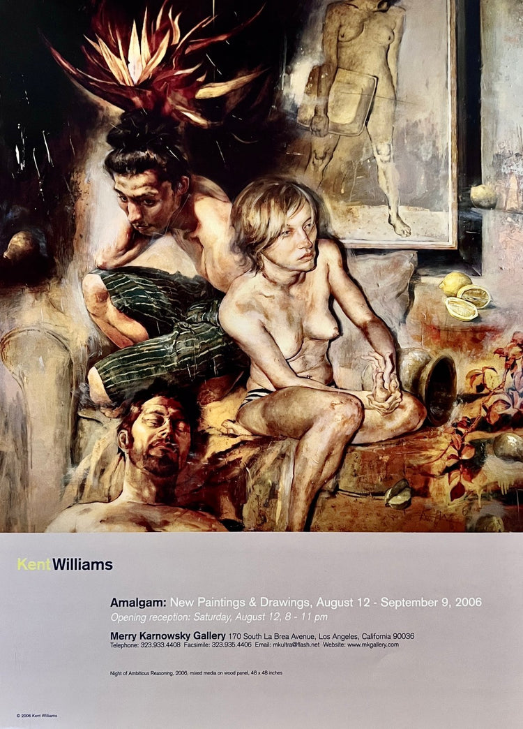 Kent Williams 'Amalgam' Show Poster
