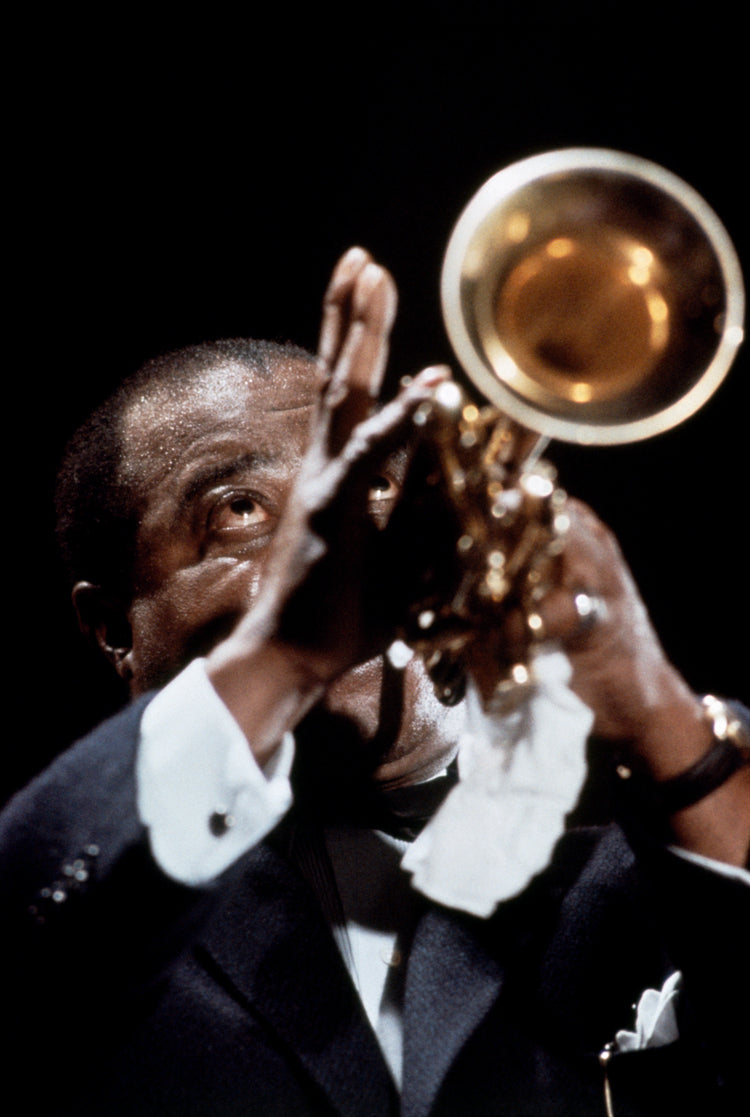 Henri Dauman 'Louis Armstrong, 1958'