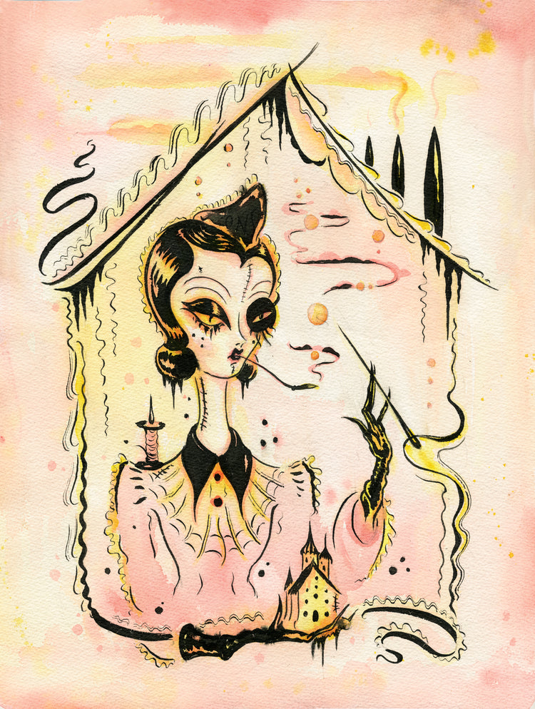 Camille Rose Garcia 'Odyssa's Dollhouse'