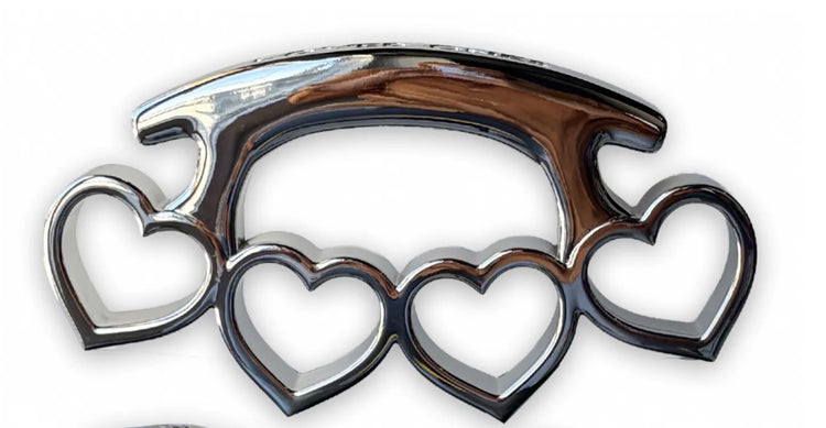 Julie Beezy (Pretty in Plastics): "Heartbreaker (limited edition of 13 – Chrome"