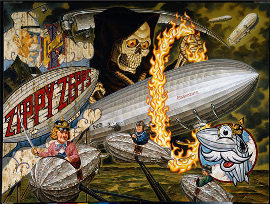 Todd Schorr 'Zeppelin Flambé'