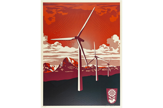 Shepard Fairey 'Obey Windmill'