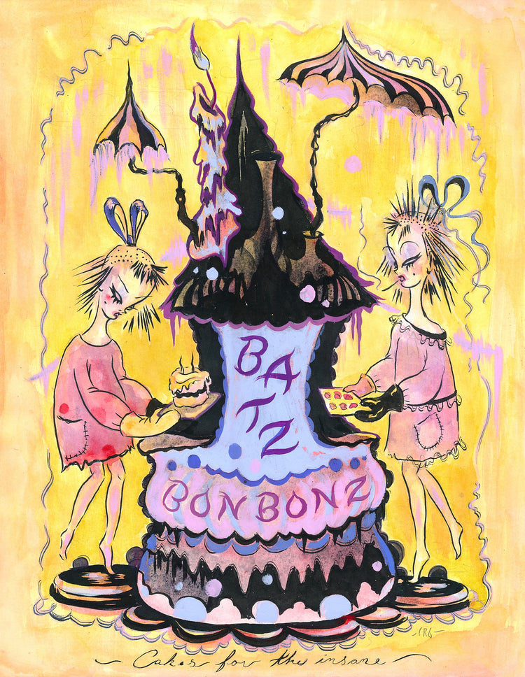Camille Rose Garcia 'Batz Bon Bonz (Cakes for the Insane)'