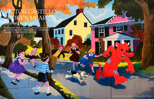 Victor Castillo 'Broken Hearts' Show Poster