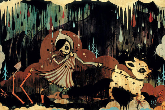 Camille Rose Garcia 'Blue Forest'