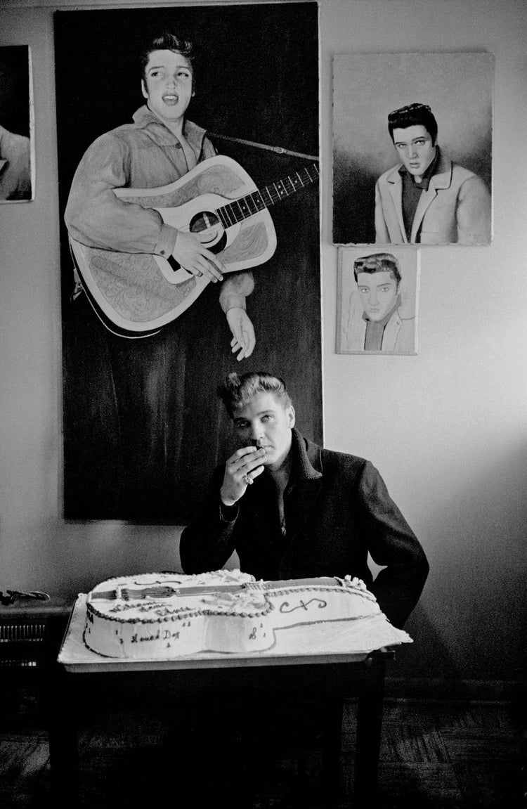 Henri Dauman 'Elvis Presley’s 25th Birthday, Graceland, TN, 1960'