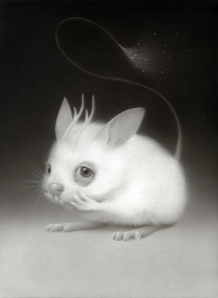 Travis Louie 'Horned Sparkletail' print