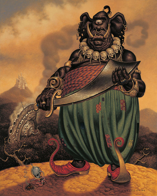 Todd Schorr 'Alien in the Land of Make Believe'