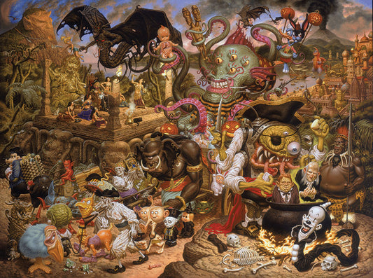 Todd Schorr 'A Pirate's Treasure Dream'