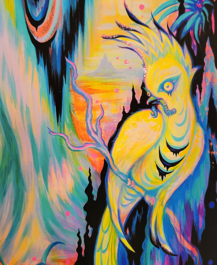 Camille Rose Garcia 'Obsidian Butterfly'