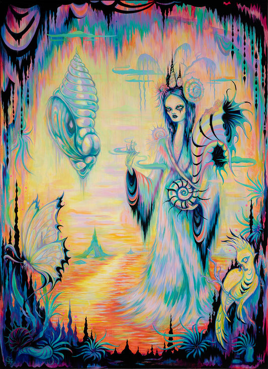 Camille Rose Garcia 'Obsidian Butterfly'