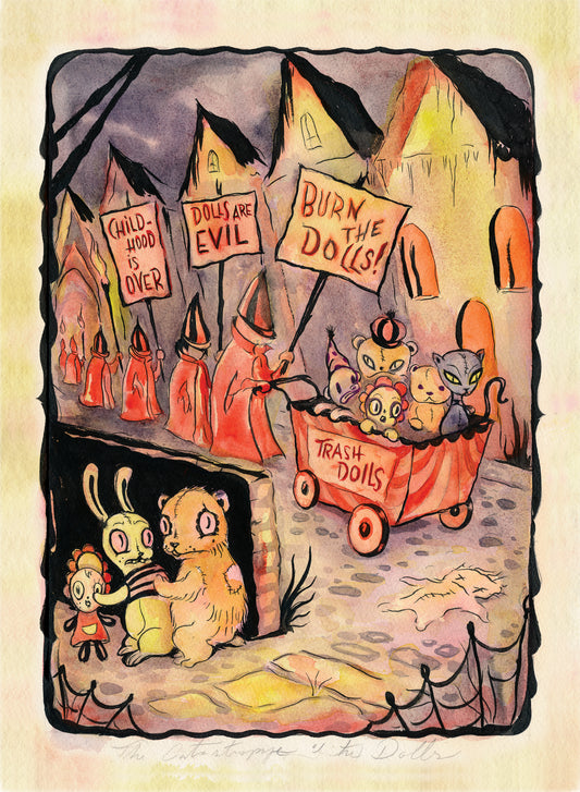 Camille Rose Garcia 'The Catastrophe of the Dolls'