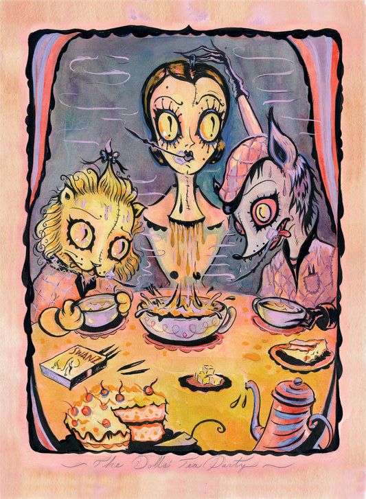 Camille Rose Garcia 'The Dolls' Tea Party'
