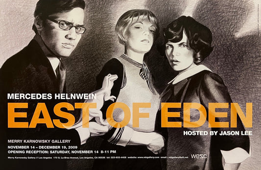 Mercedes Helnwein 'East of Eden' Show Poster