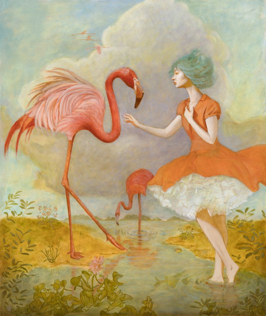 Deirdre Sullivan-Beeman 'Flamingo Girl'