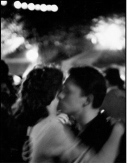 Henri Dauman 'The Kiss, Bastille Day, 1959'