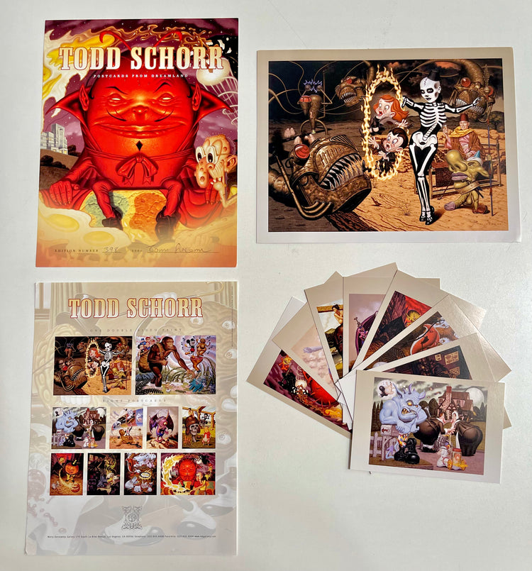 Todd Schorr 'Postcards from Dreamland' Postcard Set