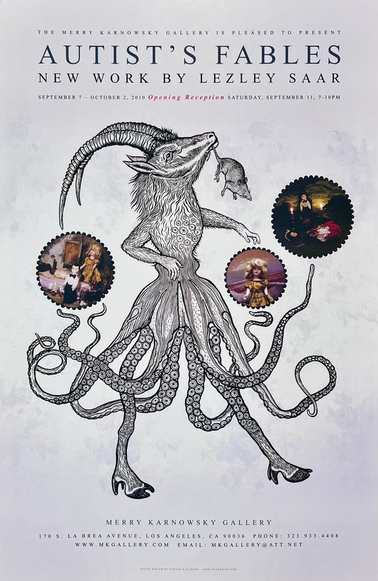 Lezley Saar 'Autist Fables' Show Poster