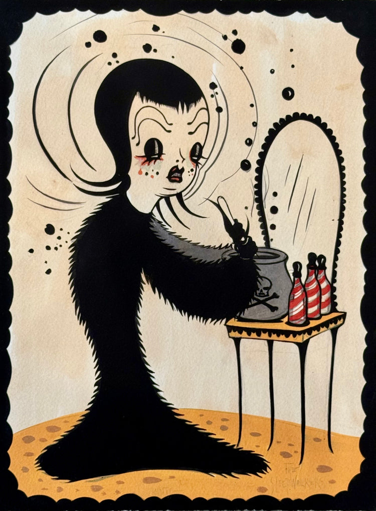 Camille Rose Garcia 'Sleepwalkers (Paulina)'