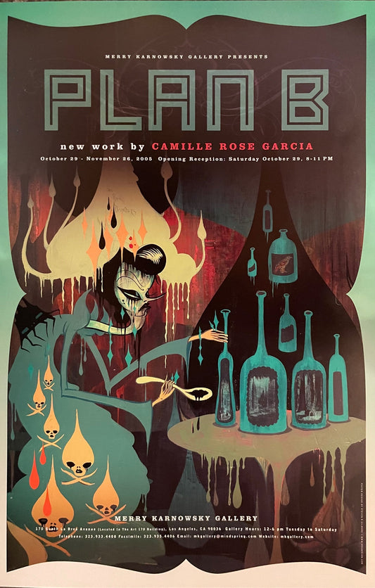Camille Rose Garcia "Plan B" Show Poster