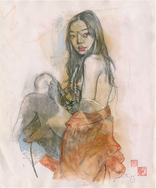 Kent Williams 'Porcelain Pose'