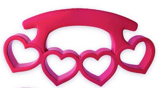 Julie Beezy (Pretty in Plastics): "Heartbreaker (limited edition of 13 – Pink)"