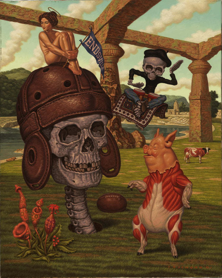 Todd Schorr 'Pig Skin Glory'