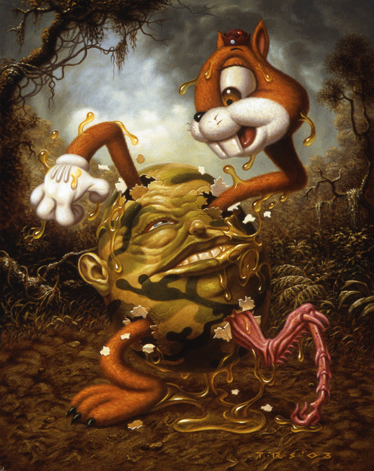 Todd Schorr 'Futility in the Face of A Hostile World'